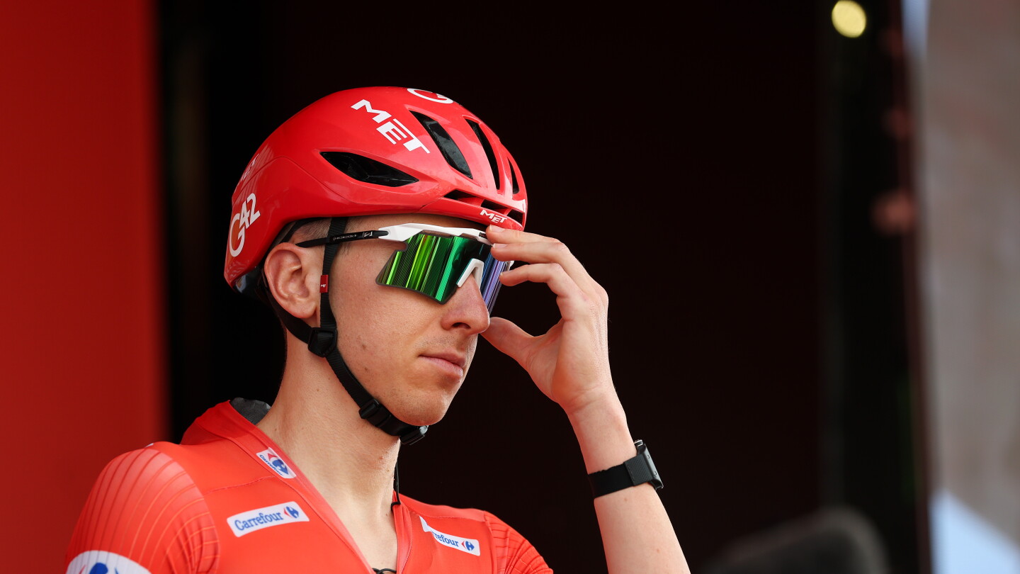 Tour de France champion Tadej Pogacar shares hospital photo after crash as Mas holds lead