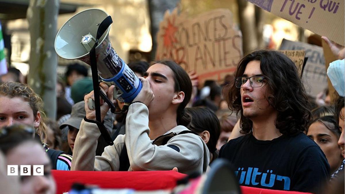 'We want our voices to be heard' - children in France tell us how protests are affecting them
